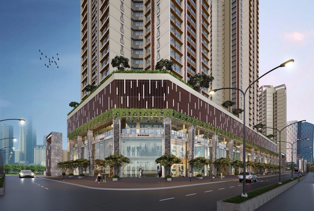 Modern, spacious apartment with stylish interiors and premium finishes at Sunteck Sky Park Mira Road.