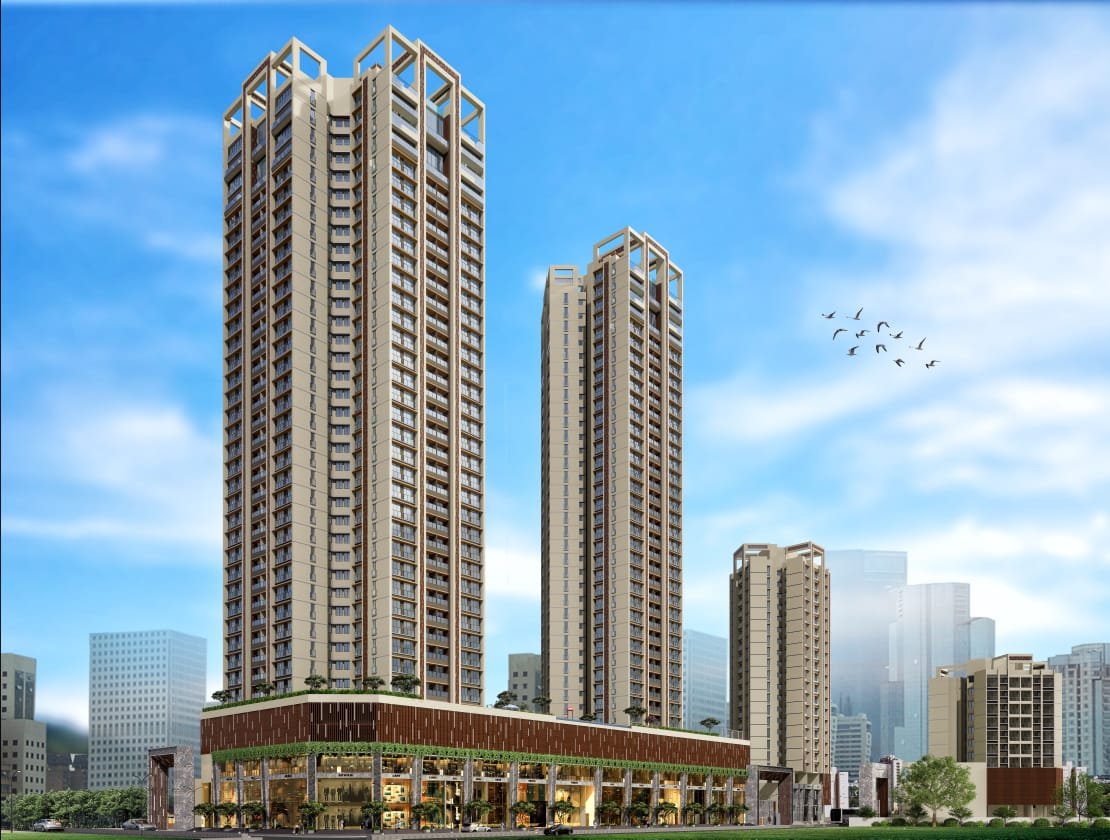 Modern, spacious apartment with stylish interiors and premium finishes at Sunteck Sky Park Mira Road.