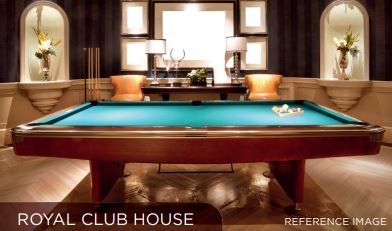 Elegant royal clubhouse with premium leisure and recreational amenities at Sunteck Sky Park Mira Road.
